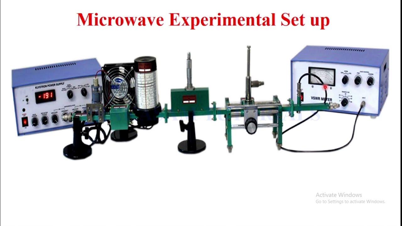 Microwave Test Bench Description YouTube