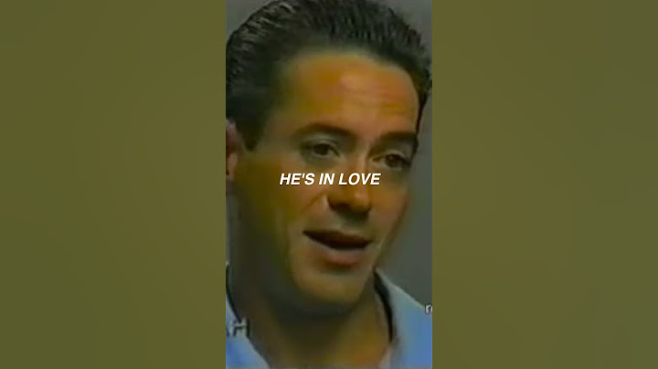 Robert Downey Jr. Went To Jail