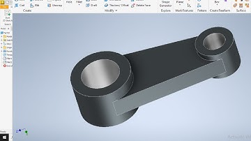 DRAWING A PIVOT ARM WITH AUTODESK INVENTOR, CAD, UNISA EMO1601 (Mechanical Eng.) AutoDesk Tutorial