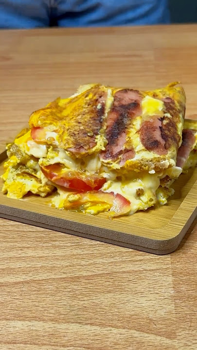 Cheesy Sausage Sandwich!