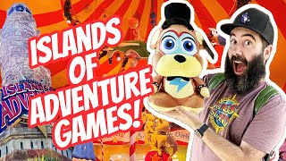 Daring Carnival Games and Fun Treats at Islands of Adventure!