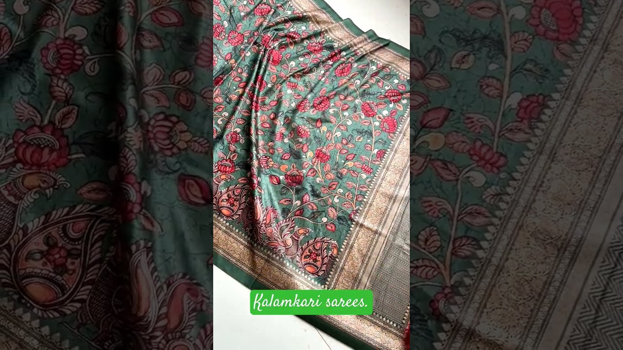 Latest Kalamkari sarees | Saree sale 