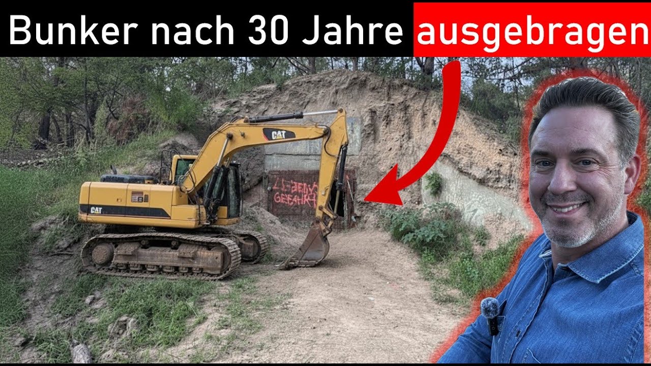 Verschollener Bunker wird nach 30 Jahren wieder entdeckt!