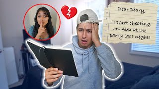 Leaving Out My SECRET DIARY For My Boyfriend To Find... **He Cried**