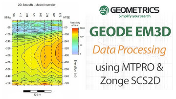 Geode EM3D Training 03 - Data Processing
