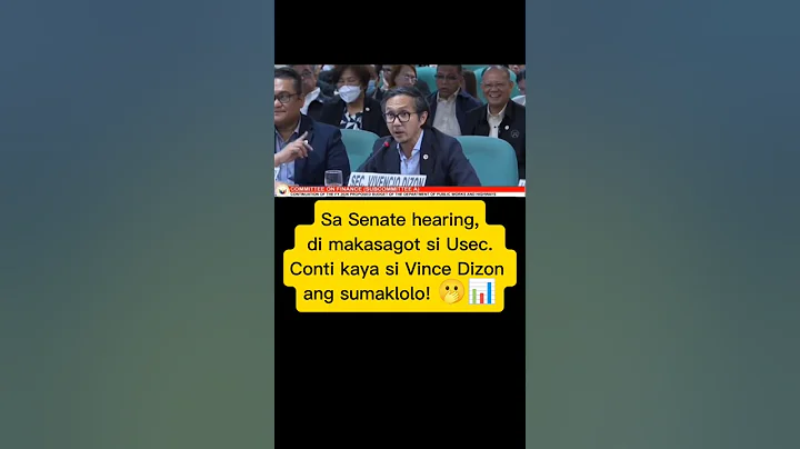 DPWH Usec. Nicasio Conti di makasagot kay Sen. Marcoleta, Vince Dizon to the rescue! 🫢