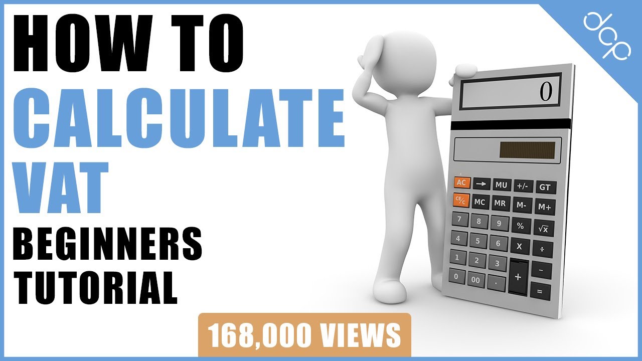 How to calculate VAT - Simple Method VAT Calculation - YouTube