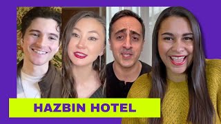 Blake Roman, Kimiko Glenn, and Amir Talai Talk Hazbin Hotel Ships and... a Broadway Show?!