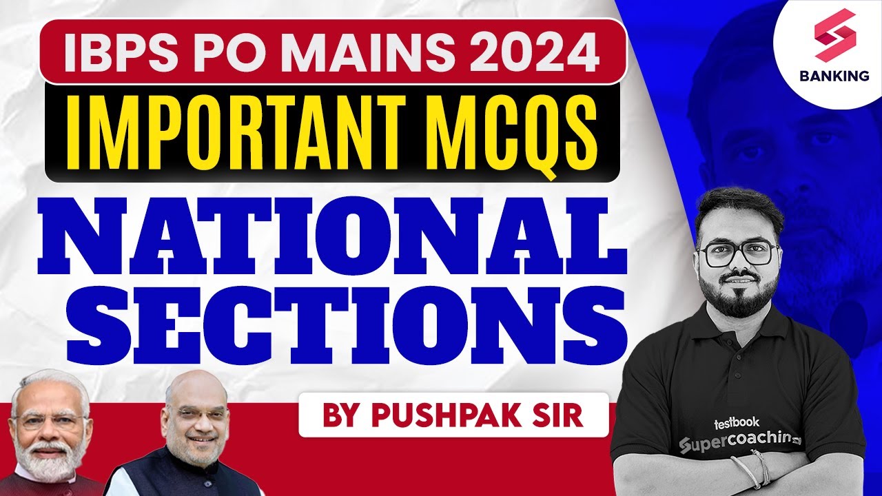 IBPS PO Mains 2024 | IBPS PO Mains National Section Important MCQs | By ...