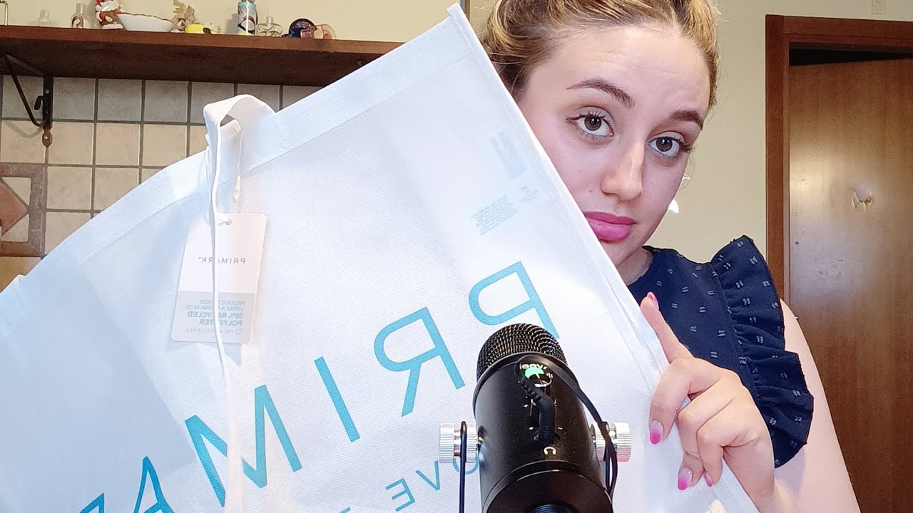 ASMR ITA✨HAUL PRIMARK + ALTRI ACQUISTINI🌹