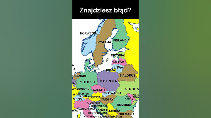 Widzisz błąd na tej mapie? #shorts #mapa