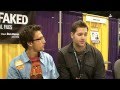 Syfys fact or faked team ben hansen devin marble  austin porter at anaheim comic con