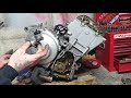 Yamaha R6 5EB, how to remove cylinder head, checking for cracked liners