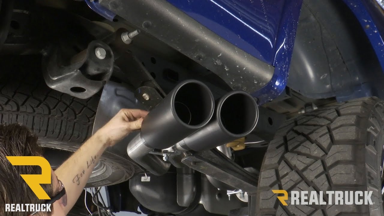 How to Install Gibson Exhaust Systems on a 2017 Ford F150 5.0 V8 YouTube