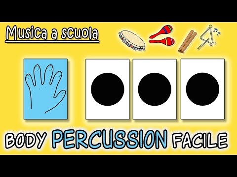 Body percussion per bambini di scuola primaria e d'infanzia - Con Il Mio  CorpoRock n' Roll! 