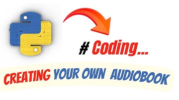 Creating Your Own Audiobook Using Python - Python projects for Beginners.