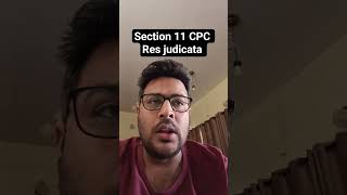 No suit can be filed in a court | section 11 CPC | Res judicata