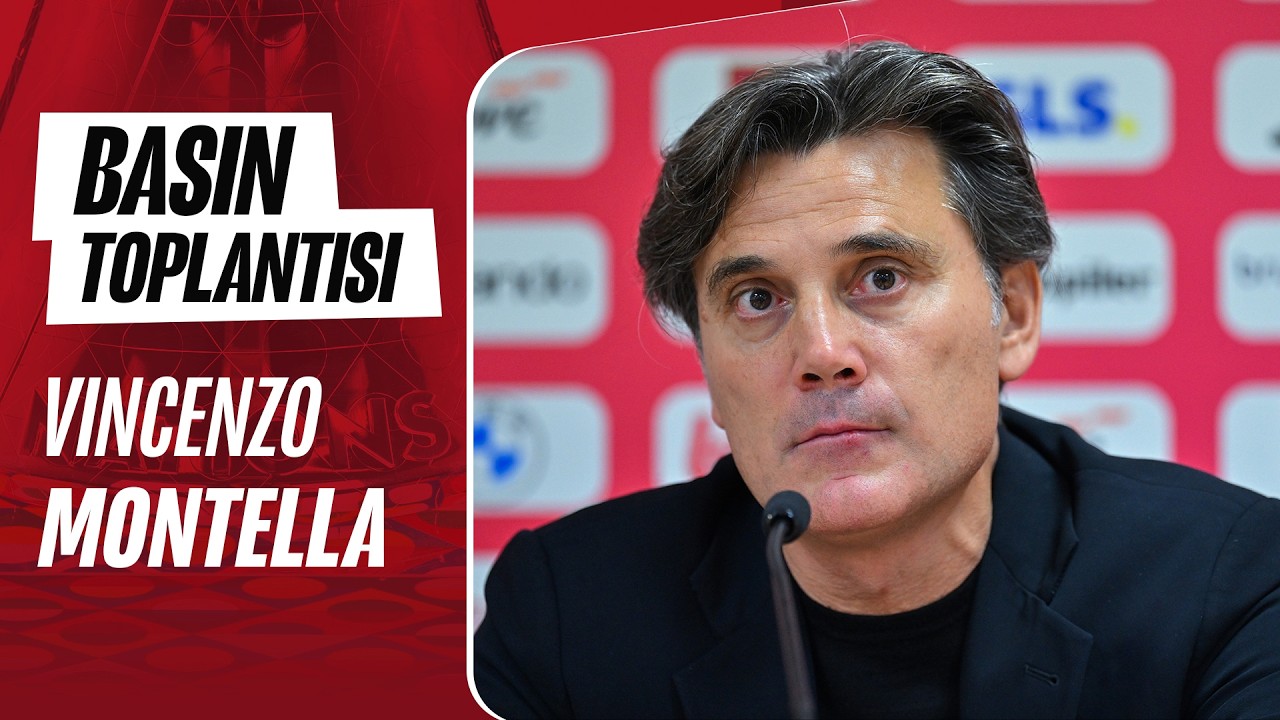 Belçika Türkiye Vincenzo Montella Maç Sonu Basın Toplantısı