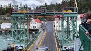Seattle to San Juan island, winter sunny day trip, ferry trip, ocean views