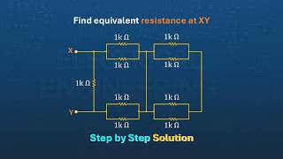 Equivalent Resistance Circuit Problem 83 | Easy Trick to Solve Complex Resistor Networks