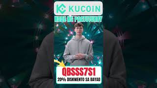 Kucoin Referral Code “QBSSS7S1” Get 20% Off On Trading Fee