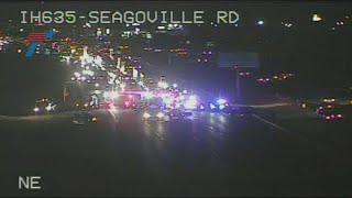 Accident near Balch Springs has all lanes blocked southbound on LBJ 635 at Seagoville Road