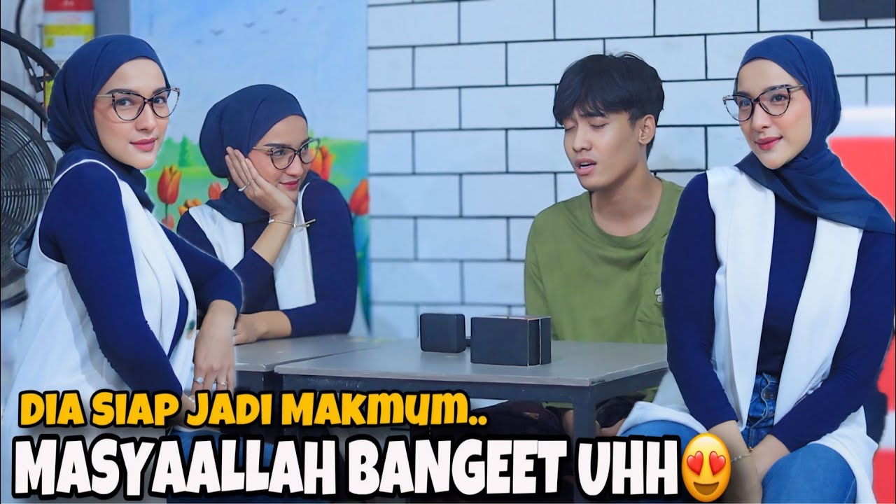 PRANK SHOLAWAT & NGAJI❗️SI UKHTI MASYAALLAH BANGET MIRIP BIDADARI😍