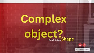 How to simplify complex object into basic random shapes#shapes#portrait#face#stilllife#work 