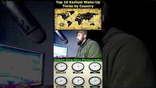 Life Examined: Top 10 Earliest Wake-Up Times By Country