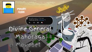 Mahoraga Moveset JJS Skill Builder Import Code