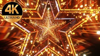 10 hour TV 4k fast moving disco Star shape  colorful Lights Background (Free Video Background loops)