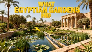 What Egyptian Gardens Looked Like | SECRETS of Royal, Temple, and Funerary Gardens