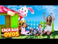 Caa aos ovos de pscoa com bella e lucca  famlia bella e lucca show