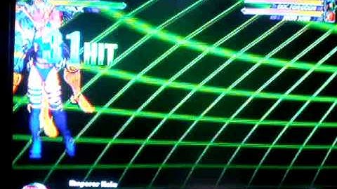 MVC2 combo using Charlie Psylocke and Jin