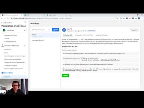 Comment vérifier son nom de domaine sur Business Manager