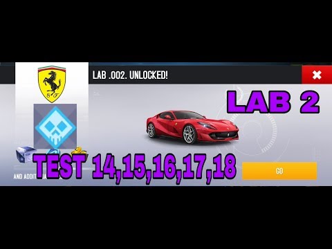 asphalt-8-r&d-test-14,15,16,17,18-lab-2-ferrari-812-superfast