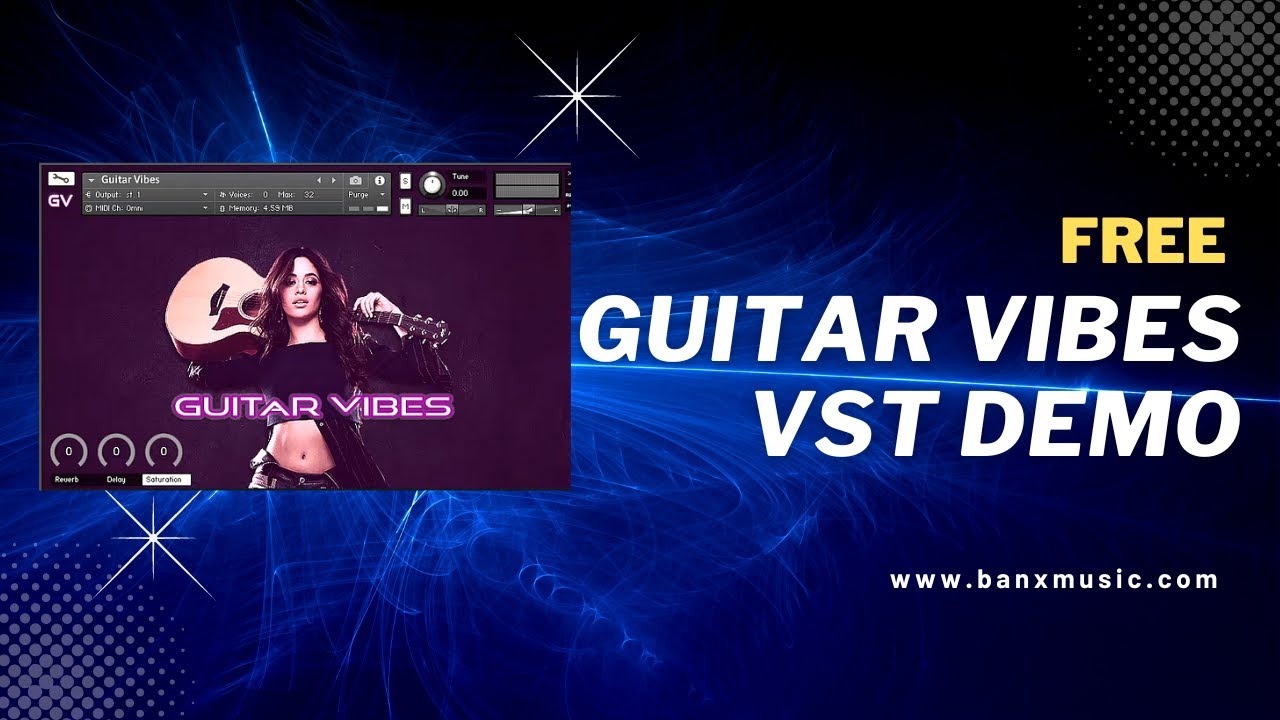 GUITAR VIBES VST DEMO | FREE KONTAKT LIBRARY AND SAMPLES