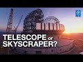 The largest telescope dome ever built