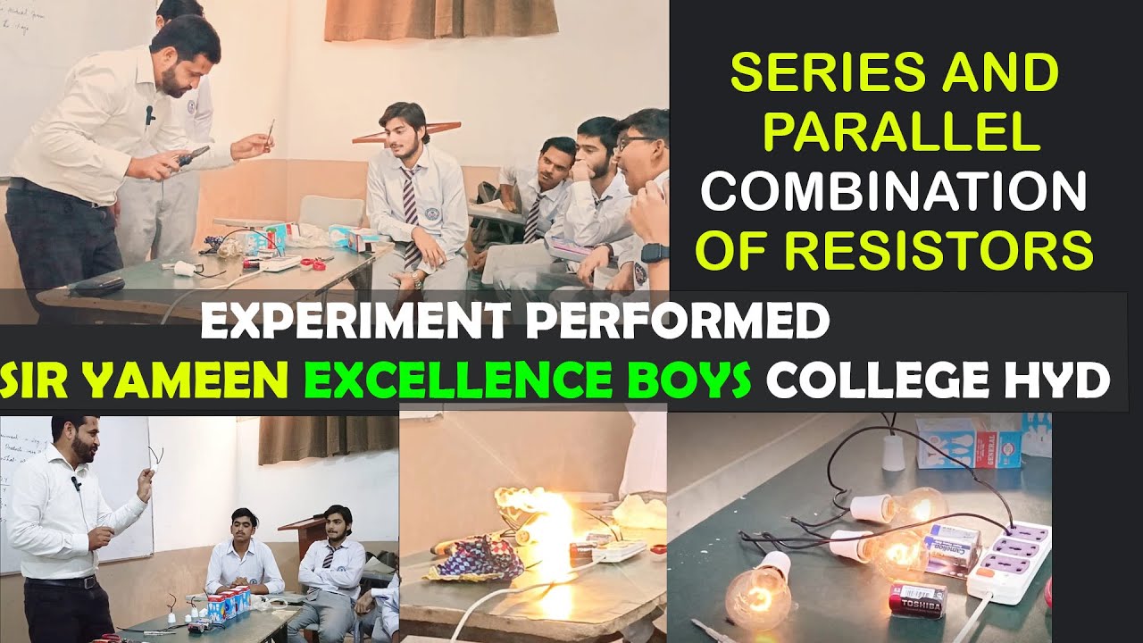 Parallel Combination Practical Series and and Parallel Combination of Resistors Practical Experiment ...