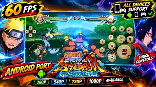 NARUTO STORM GENERATIONS ANDROID PORT 🔥 60 FPS + ALL DEVICES SUPPORT!  screenshot 2