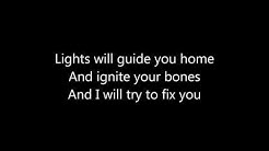 Coldplay   Fix You lyrics  - Durasi: 4:58. 