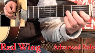 Video thumbnail of "Red Wing on Guitar- Basic Melody & Advanced!"