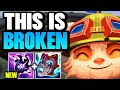 TEEMO IS 100% BROKEN WITH THE NEW AP ITEM... (2V2 ARENA MODE)