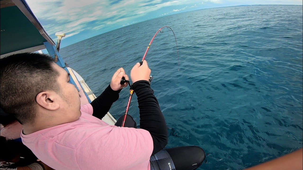 Relix Nusantara Jabrik PE 0.8 VS Ikan Babon 😱 || Mancing Light Jigging