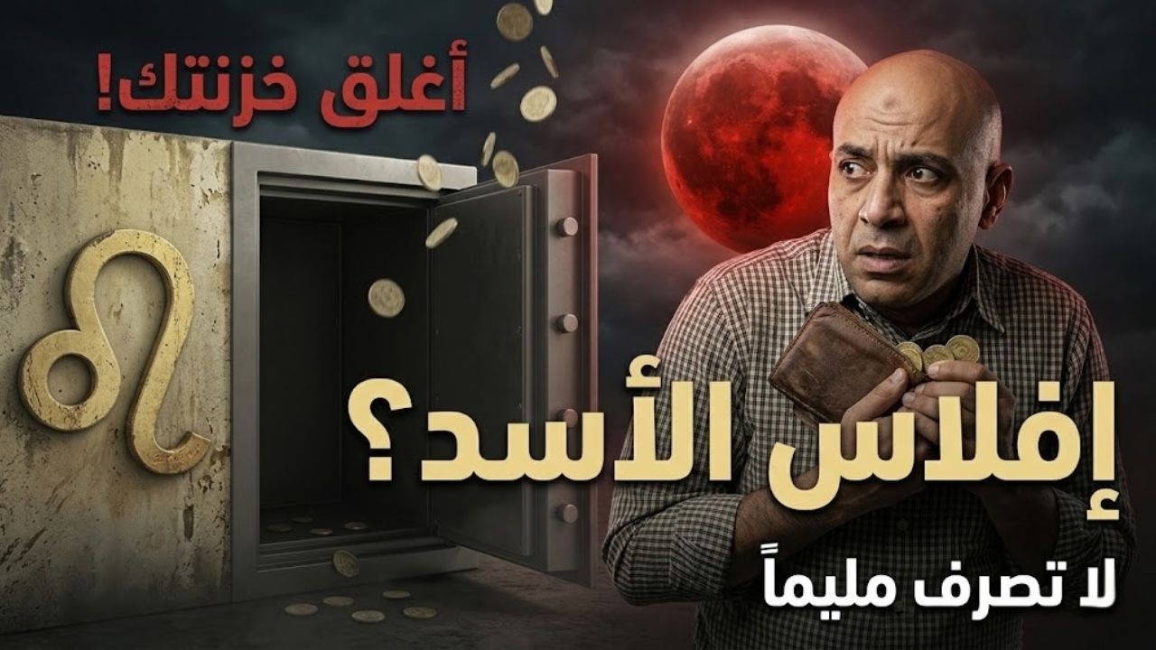 توقعات برج الأسد يوم الخسوف 3 مارس 2026: تحذيرات من خسارة مالية وديون مفاجئة 🌑💸