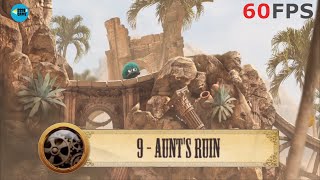 Leo's Fortune: Level 9 (Aunt’s Ruin) - 3 STARS + Secret Gold Cog , iOS/Android Walkthrough