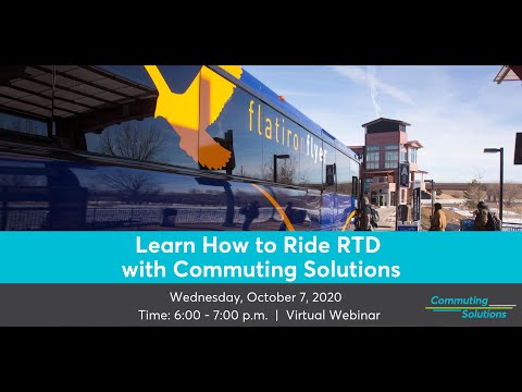 Learn how to ride RTD in Broomfield and throughout the Denver Metro Region