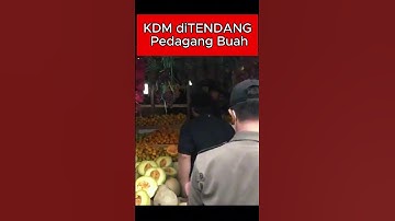 DEDI MULYADI DITENDANG PEDAGANG BUAH #kangdedimulyadi #shorts #fyp