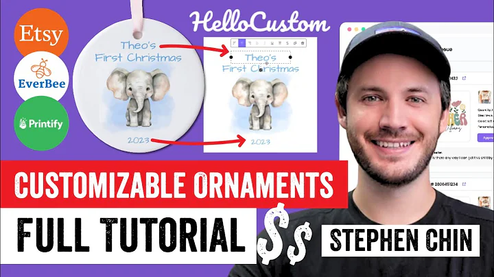 Boost Your Q4 Sales with Personalized Ornaments! Full Tutorial