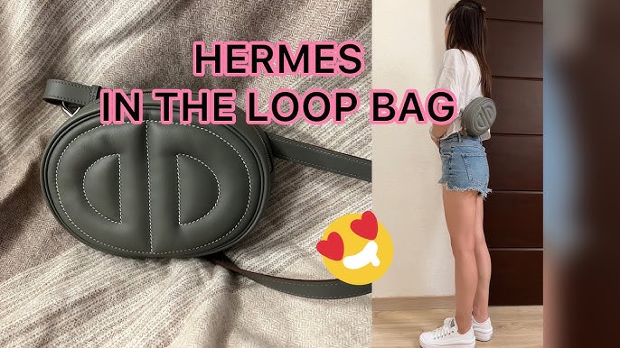Hermes In the Loop Belt Bag in Gold - Unboxing 
